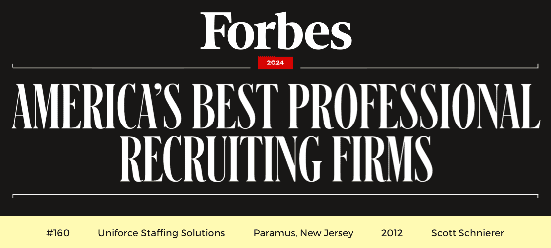 UNIFORCE named on the Forbes 2024 List of America’s Best Professional Recruiting Firms